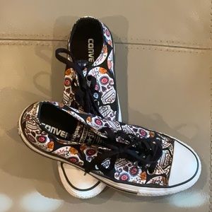 Sugar skull Converse